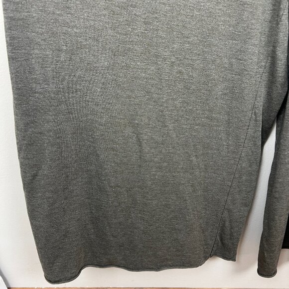 Natural Life jumpsuit Womens One Size Gray Green Wide Leg V-neck Pockets Comfy - Picture 4 of 15